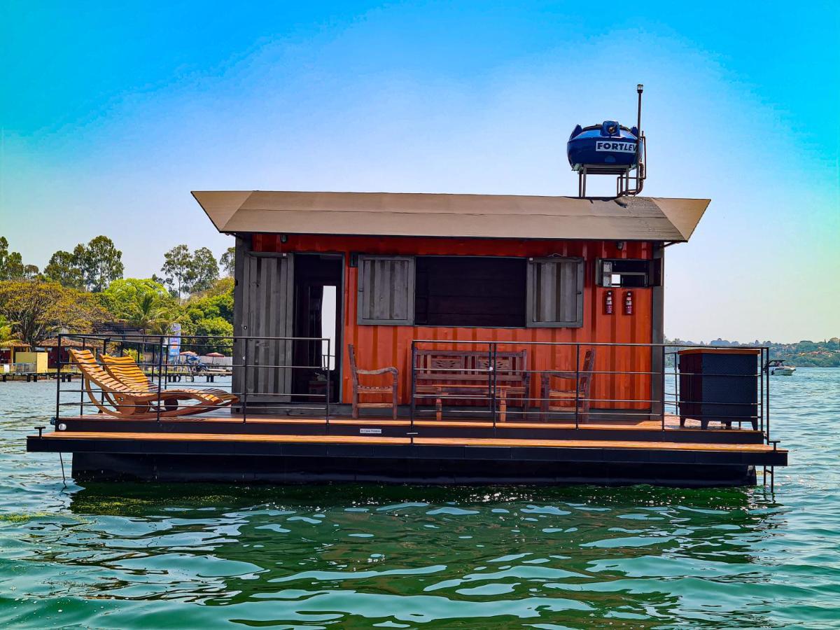 House Boat "Faroeste Caboclo" Brasília Exteriör bild