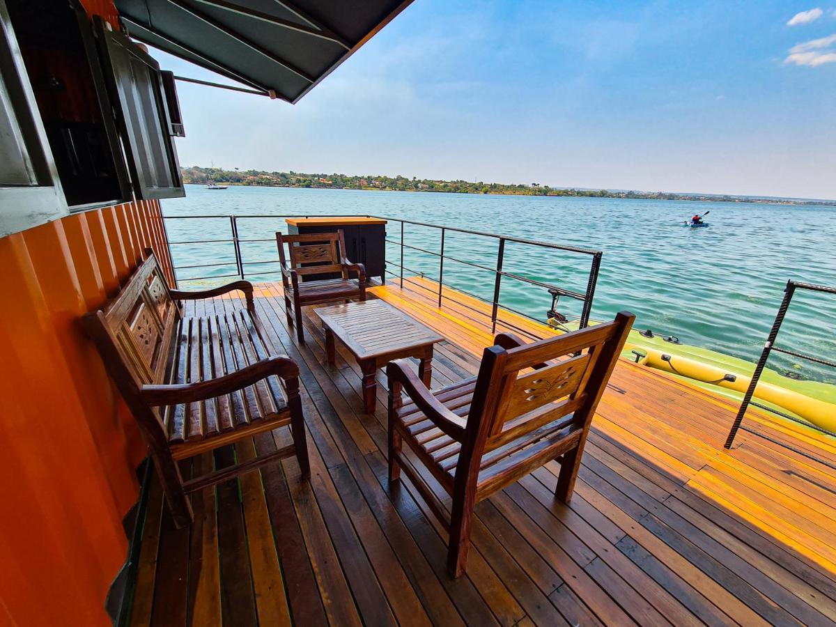 House Boat "Faroeste Caboclo" Brasília Exteriör bild
